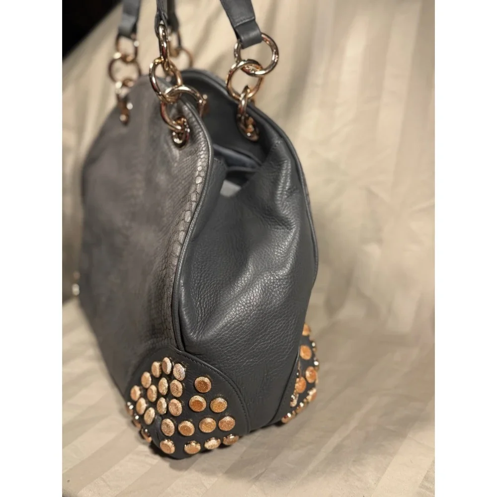 Stella & Jamie oversized satchel depth